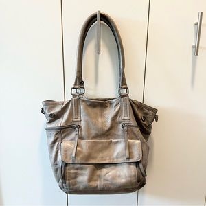 Day & Mood Hannah Small Bag in Grey Leather